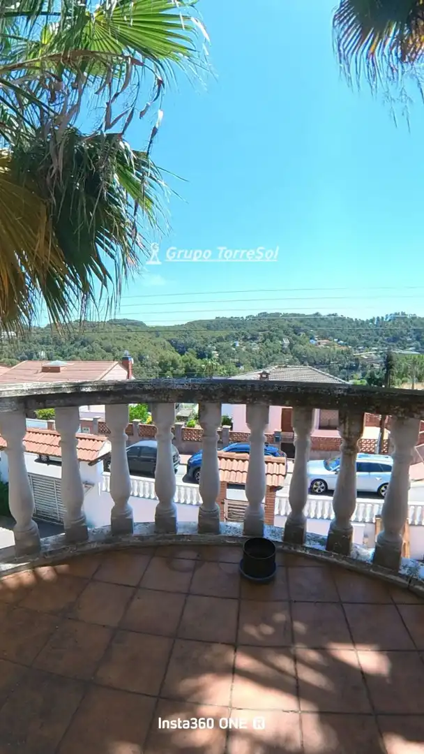 Vista exterior de Casa o xalet en venda en Piera amb Calefacció, Terrassa i Traster