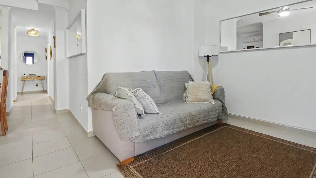 Sala de estar de Apartamento en venta en Dénia con Aire acondicionado, Calefacción y Jardín privado