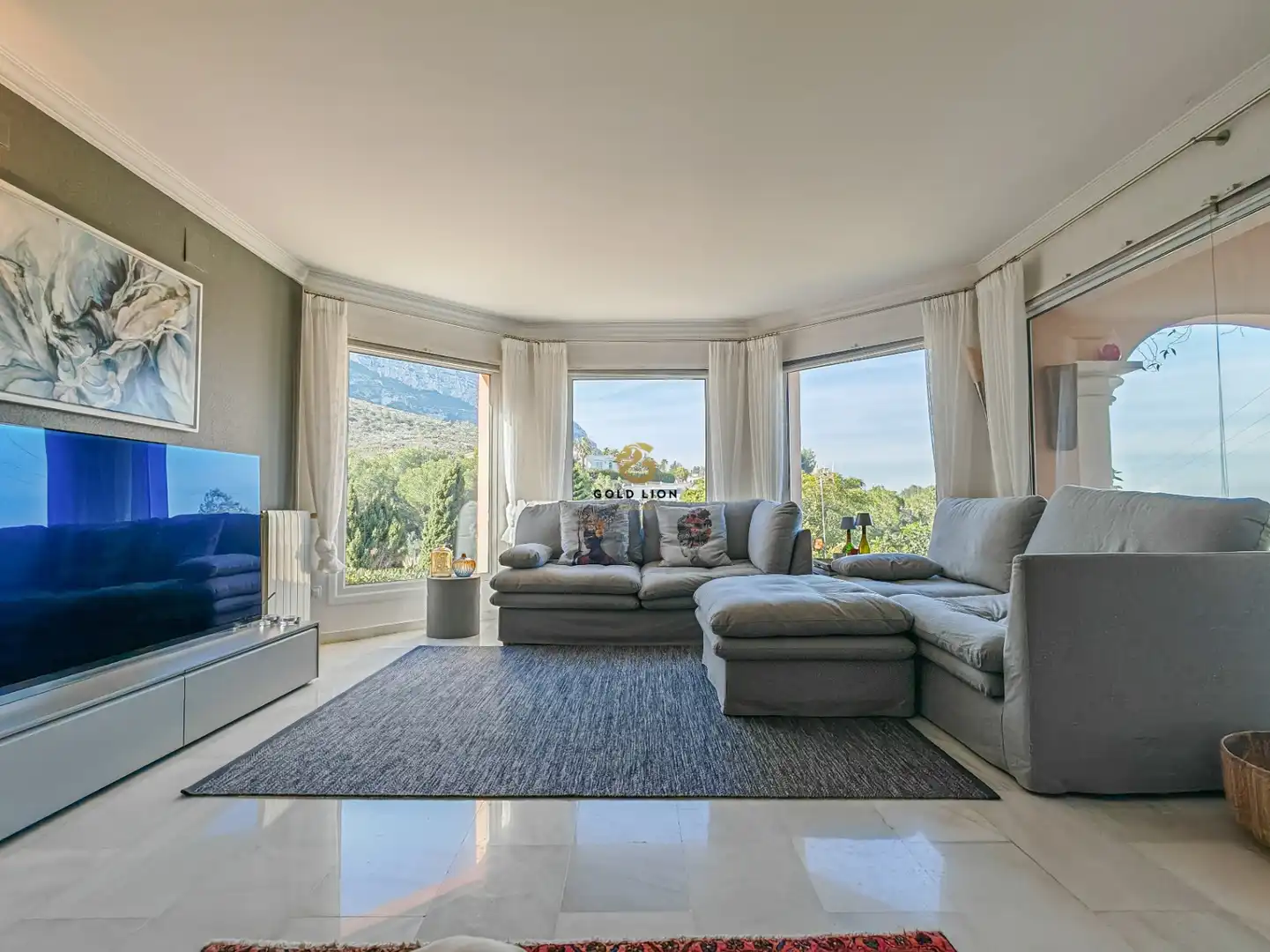 Living room of Houses for sale in Dénia  with Air Conditioner, Heating and Private garden