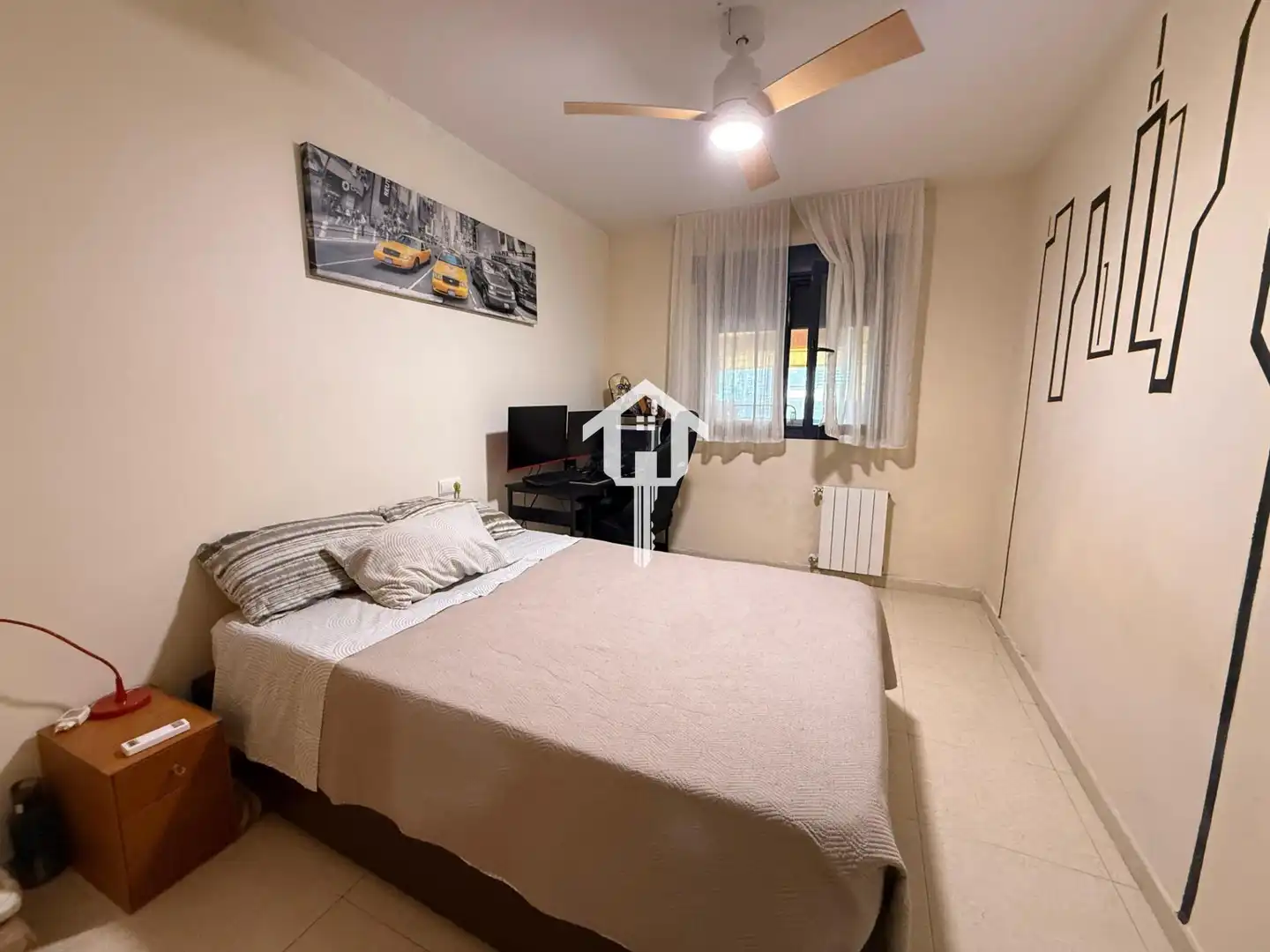 Bedroom of Flat for sale in San Vicente del Raspeig / Sant Vicent del Raspeig  with Air Conditioner, Private garden and Furnished
