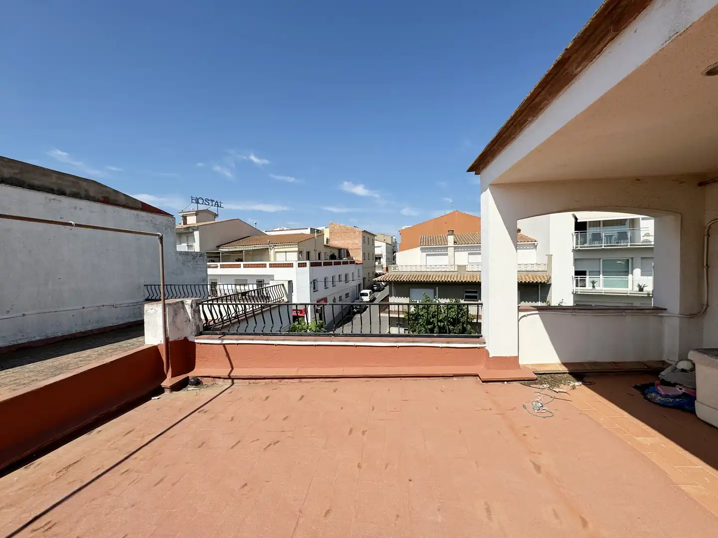 Terraza de Casa adosada en venta en L'Escala con Jardín privado, Terraza y Amueblado