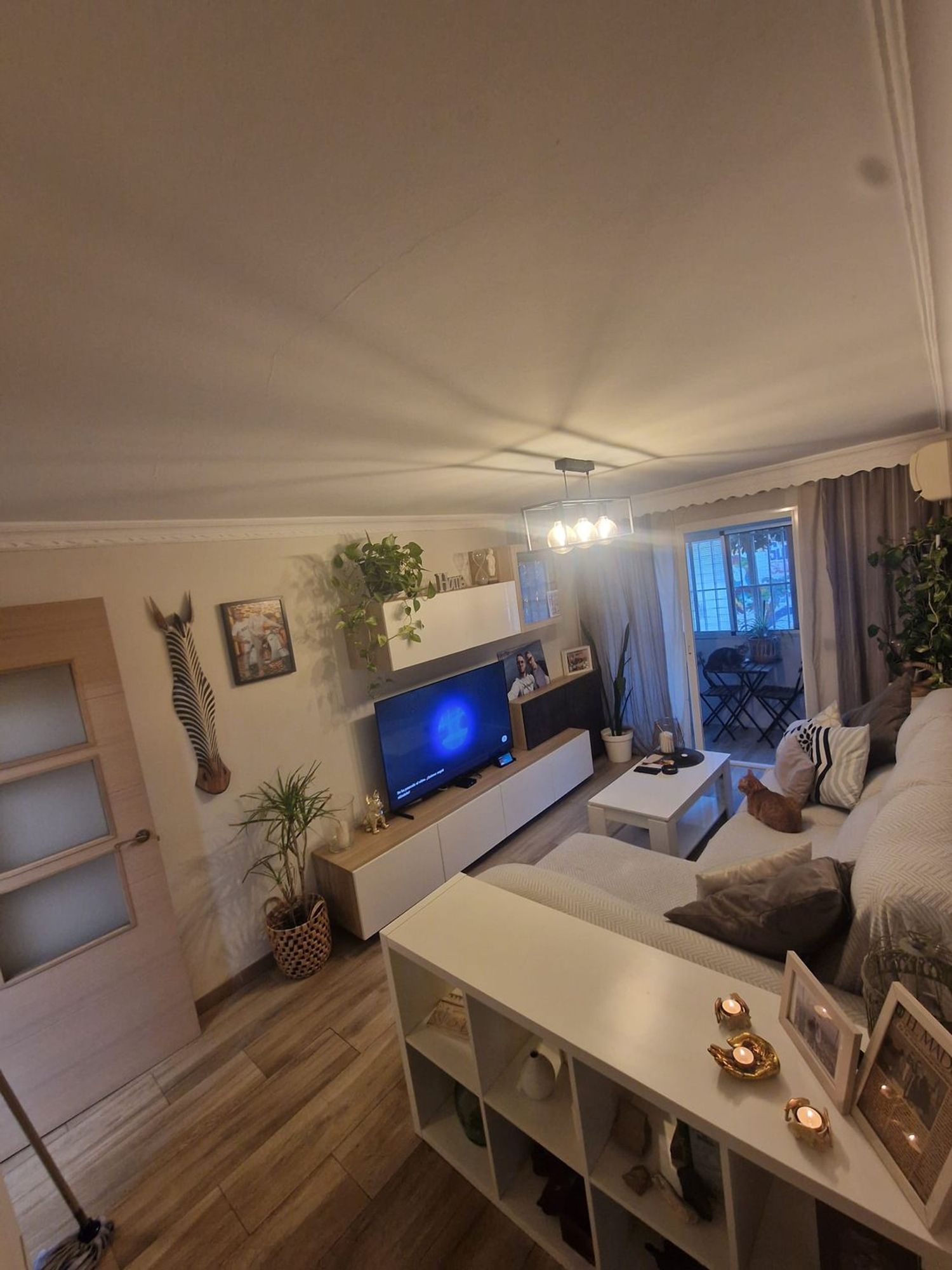 Living room of Flat for sale in Málaga Capital  with Air Conditioner and Terrace