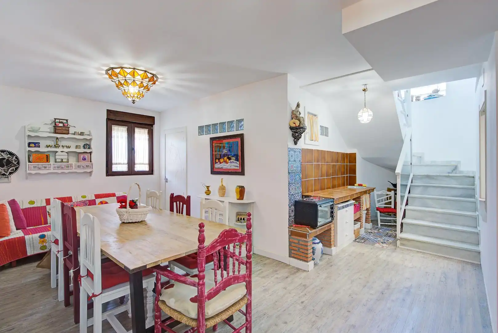 Dining room of Houses for sale in Jun  with Air Conditioner, Heating and Private garden