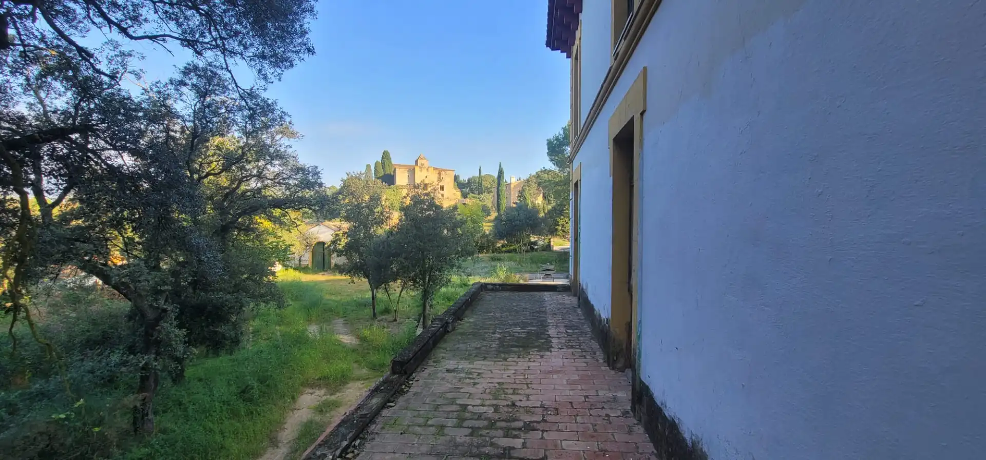 Vista exterior de Finca rústica en venda en Garrigàs