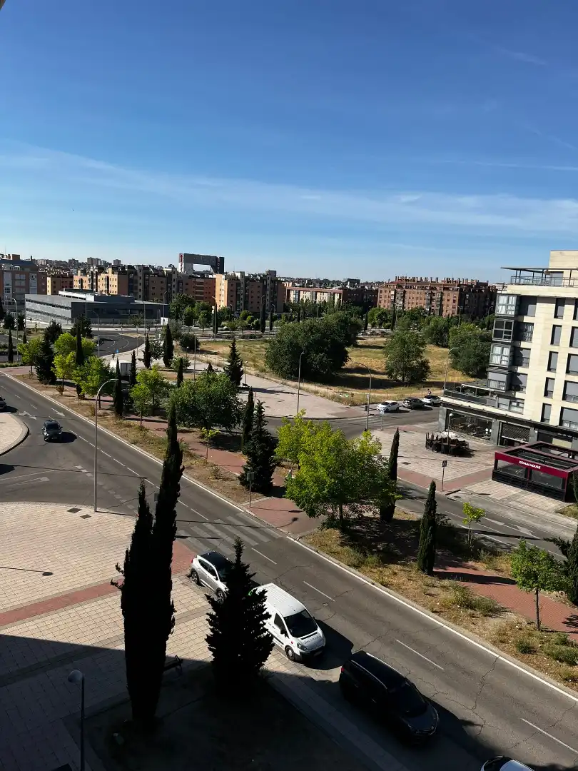 Exterior view of Flat for rent in Madrid  with Air Conditioner, Heating and Parquet flooring