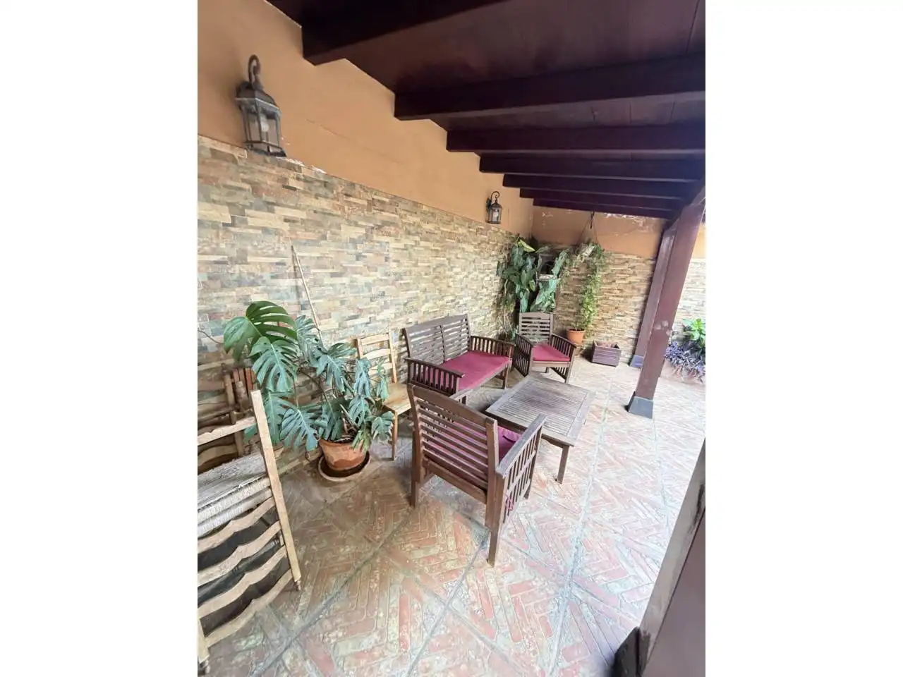 Terrassa de Casa adosada en venda en San Cristóbal de la Laguna amb Jardí privat, Parquet i Terrassa