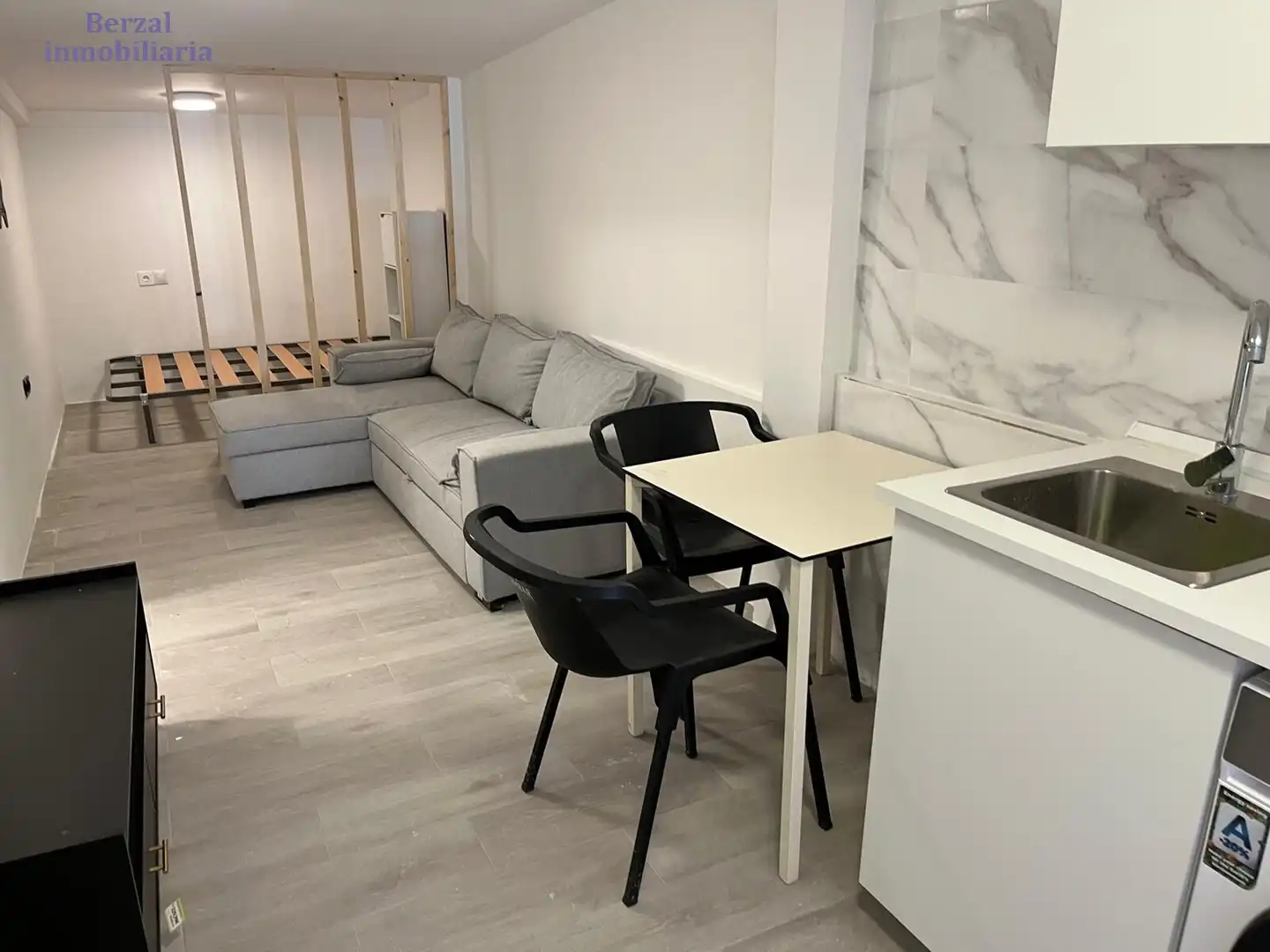 Sala de estar de Loft de alquiler en  Logroño con Jardín privado y Amueblado
