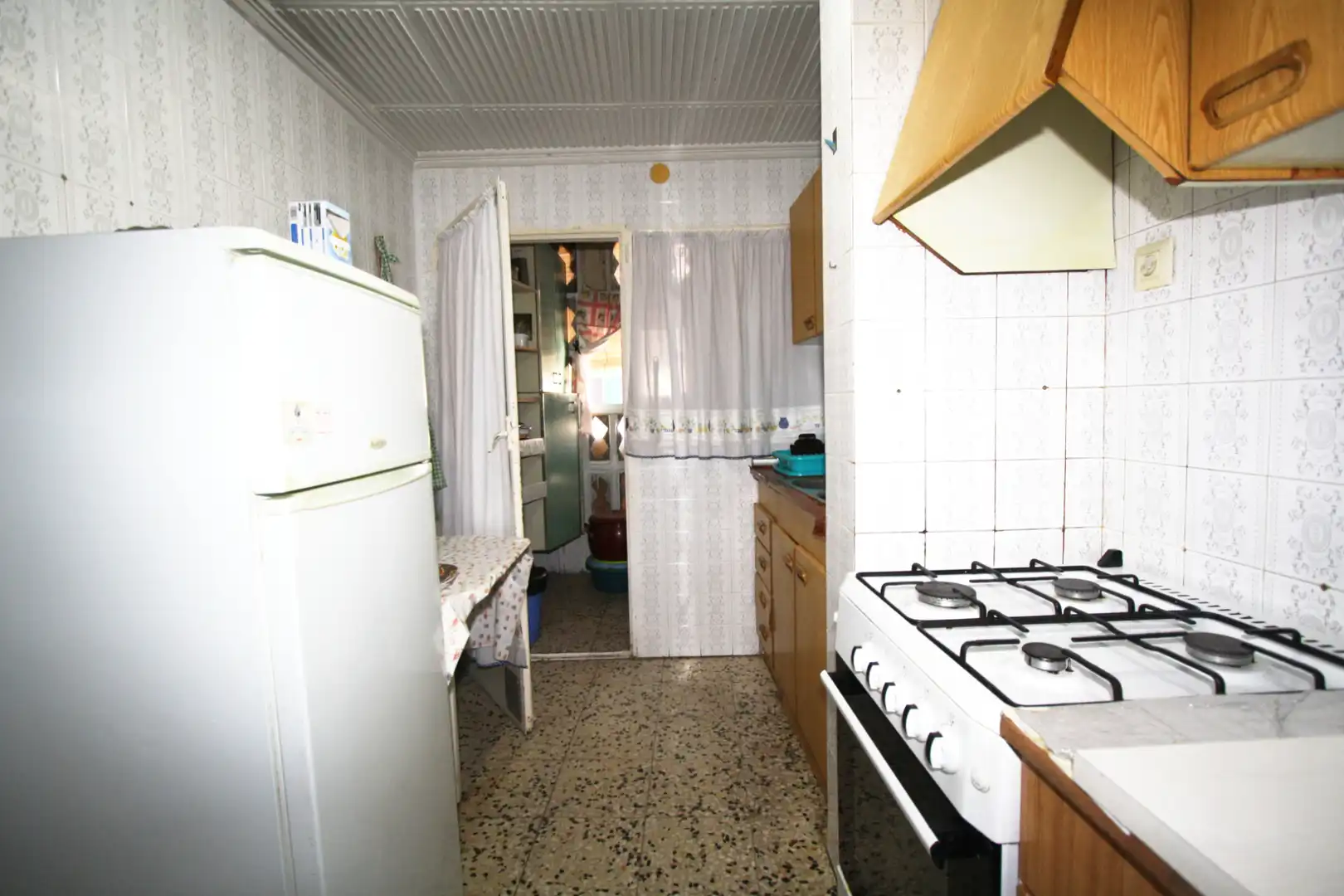 Cuina de Pis en venda en Albacete amb Aire condicionat, Terrassa i Moblat
