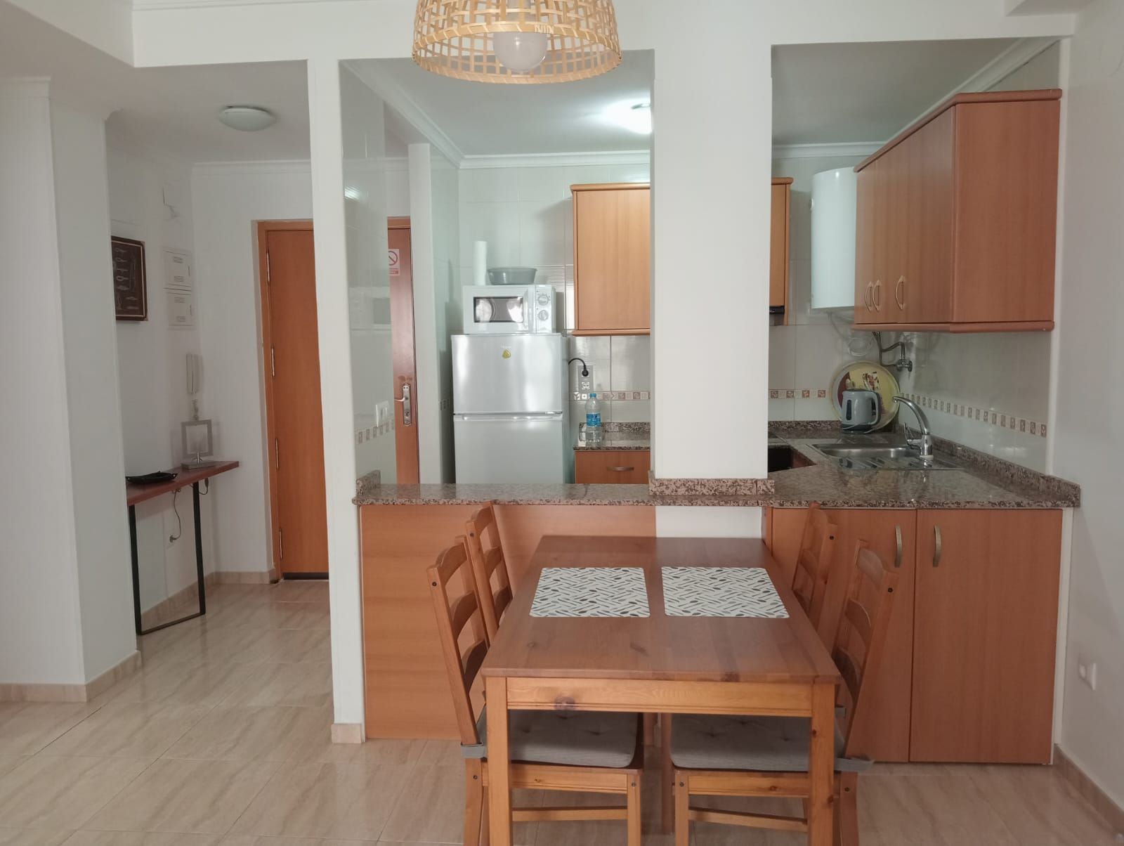 Kitchen of Flat to rent in Pedreguer  with Air Conditioner and Storage room