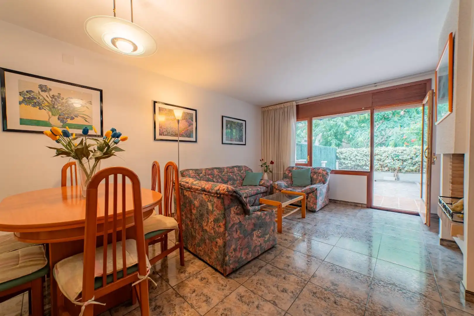 Jardí de Casa o xalet en venda en Santa Susanna amb Jardí privat, Terrassa i Moblat