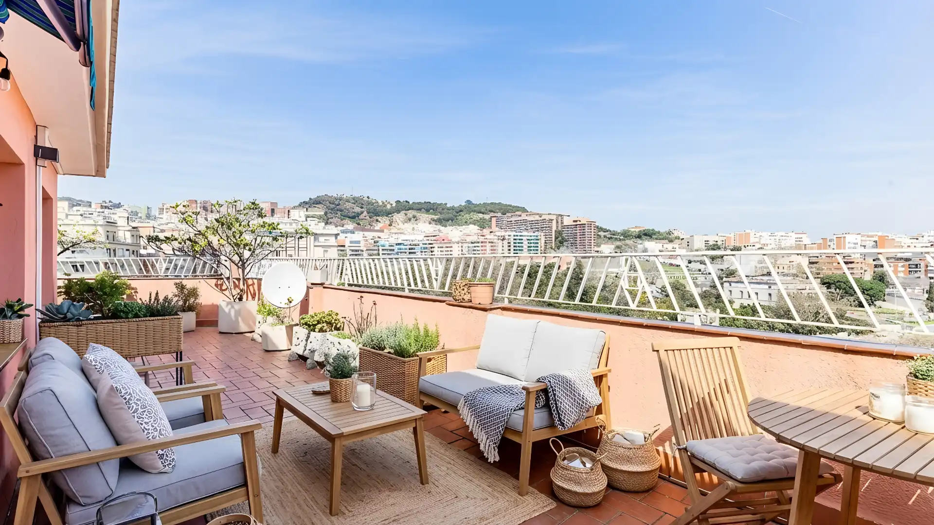 Terrassa de Àtic en venda en  Barcelona Capital amb Aire condicionat, Calefacció i Parquet