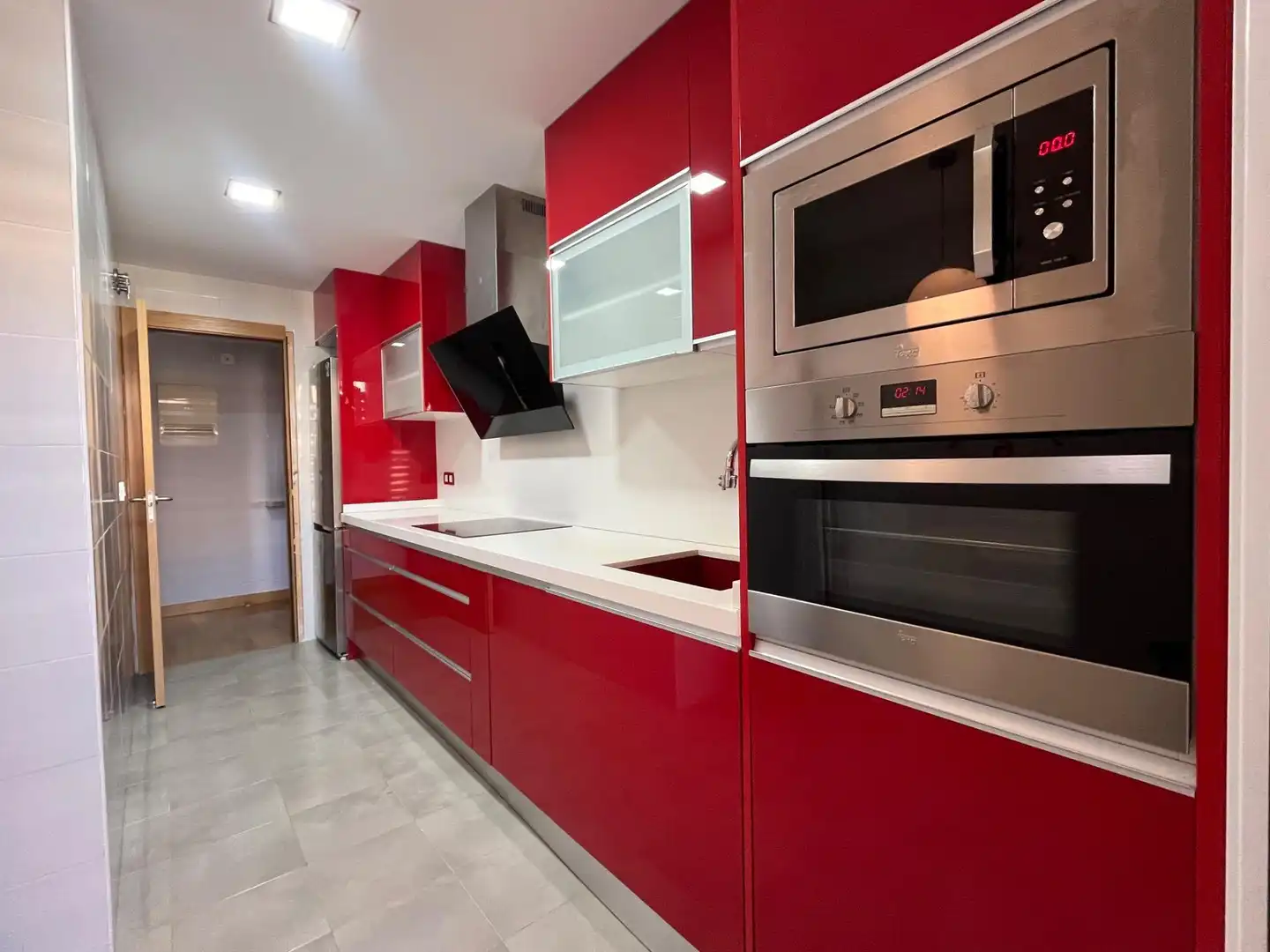 Kitchen of Flat for rent in Rivas-Vaciamadrid  with Heating, Private garden and Terrace