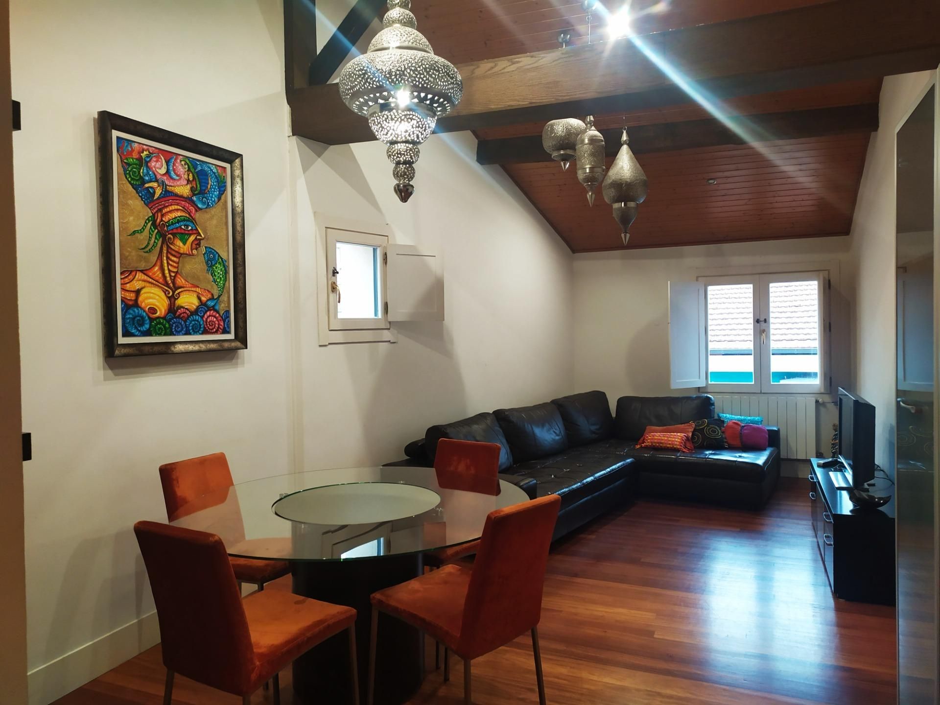 Sala de estar de Piso en venta en Bilbao  con Calefacción
