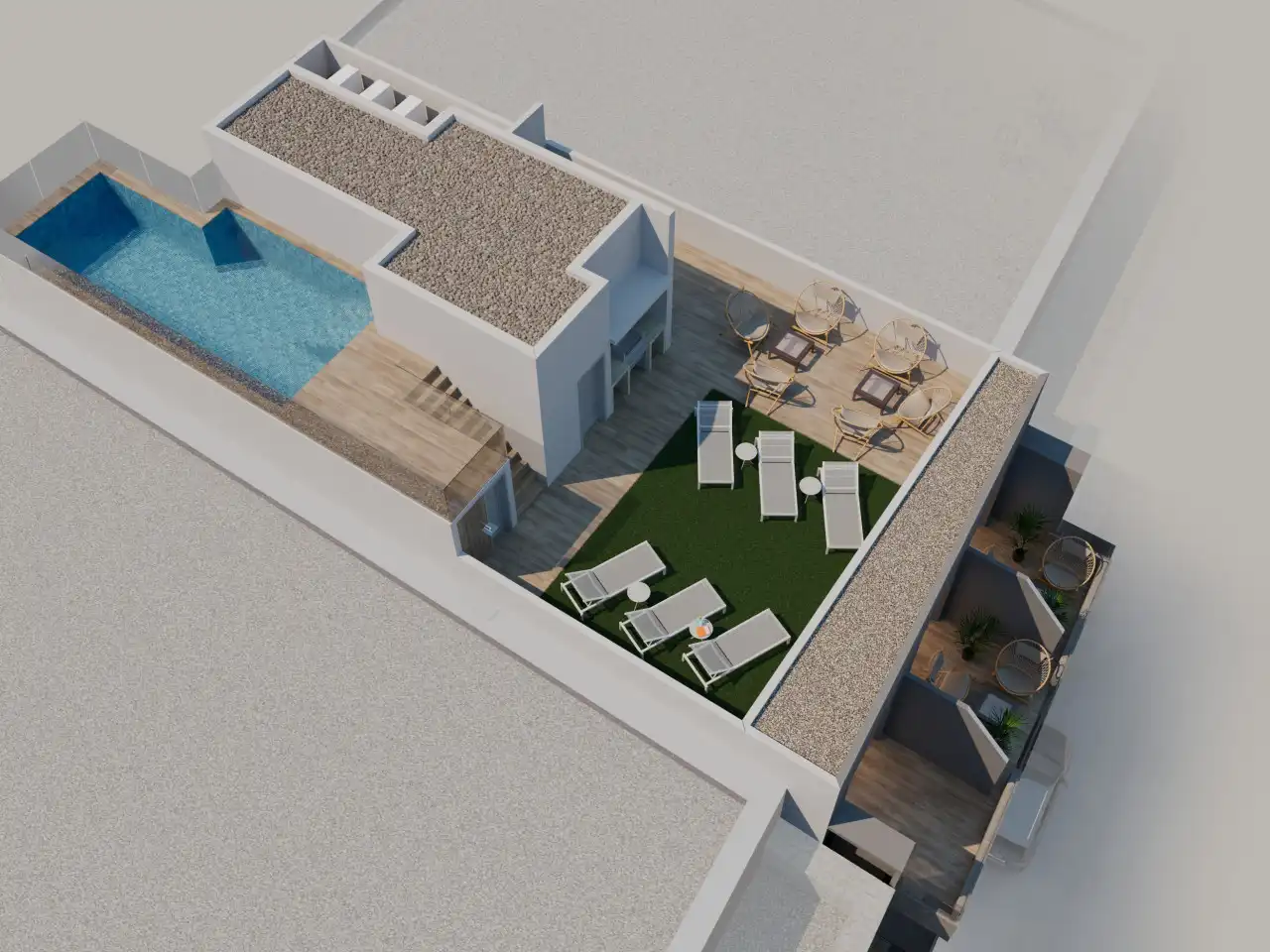 Penthouse mit Pool zum Verkauf in Playa de los Locos, imagen 4