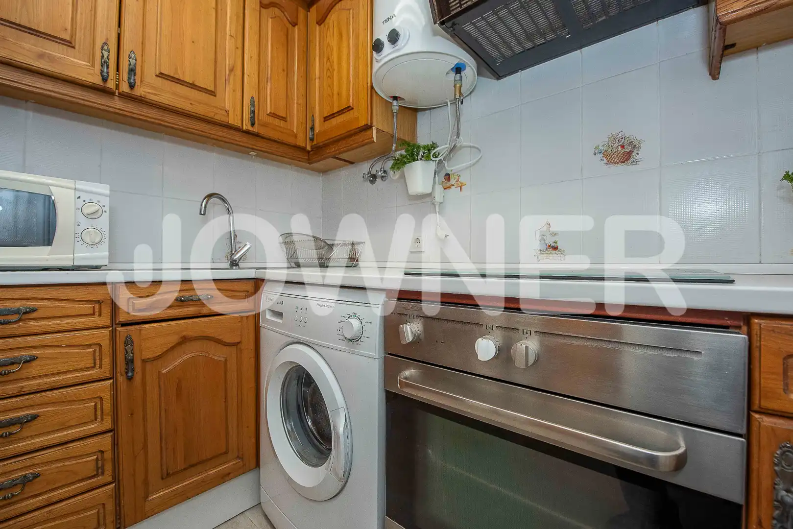 Küche von Wohnung zur Miete in Madrid mit Heizung, Möbliert und Ofen