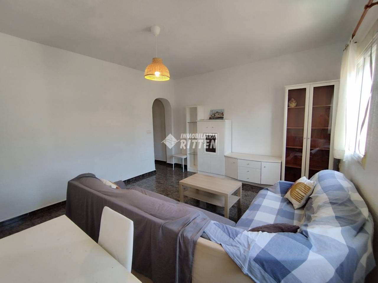 Living room of Flat for sale in Cartagena  with Air Conditioner, Heating and Furnished