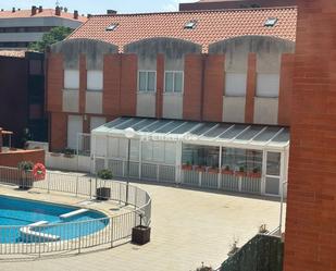 Exterior view of Single-family semi-detached for sale in  Logroño  with Heating, Parquet flooring and Terrace