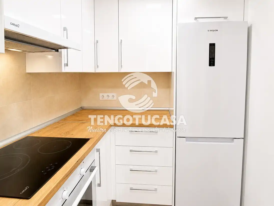 Küche von Wohnung zum Verkauf in Madrid mit Klimaanlage, Heizung und Parkett