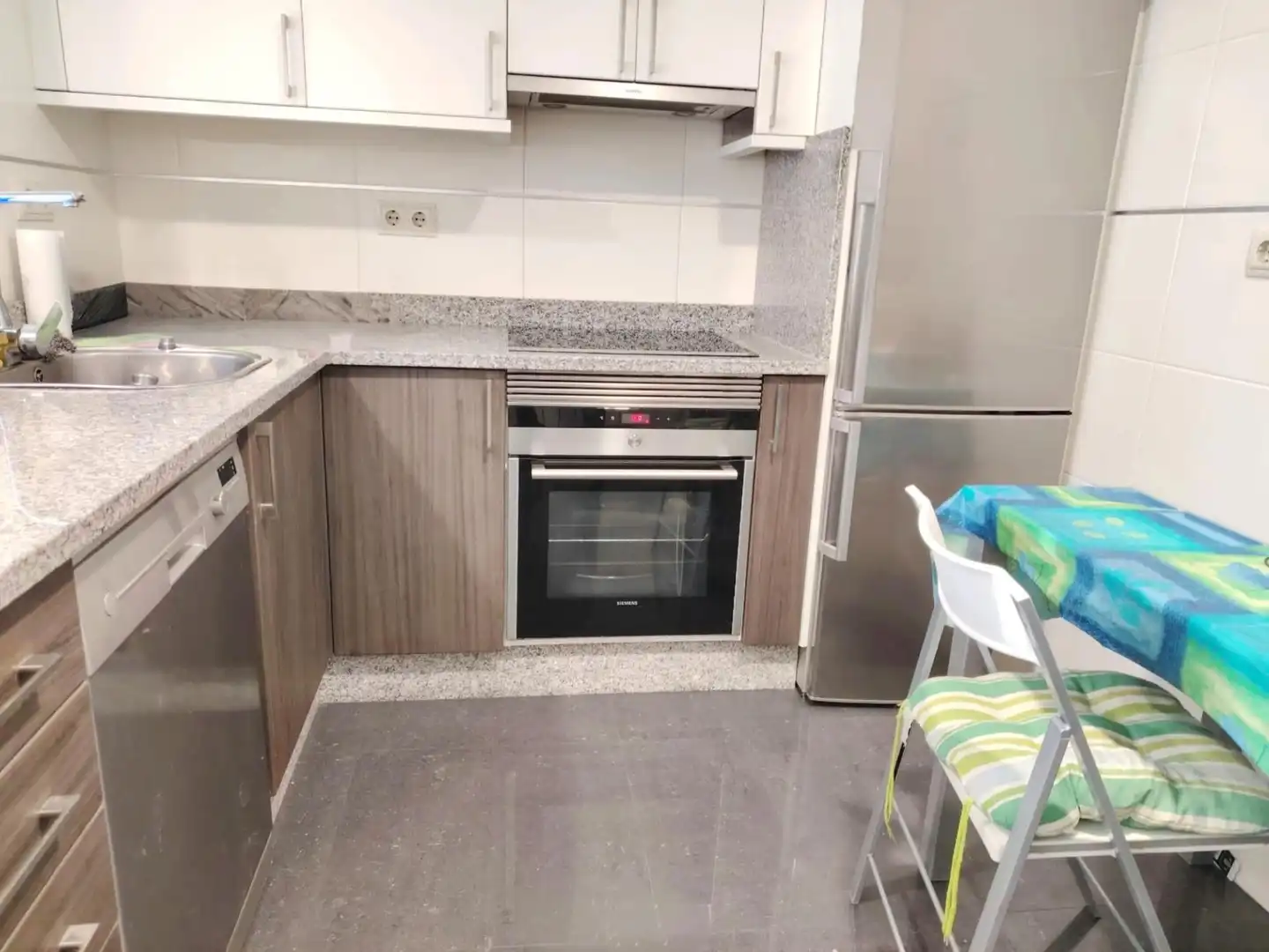 Cocina de Apartamento en venta en Nigrán con Calefacción, Terraza y Balcón