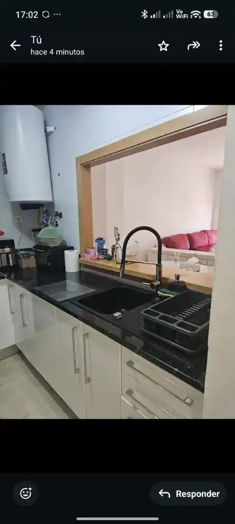 Kitchen of Flat for sale in Roquetas de Mar ciudad