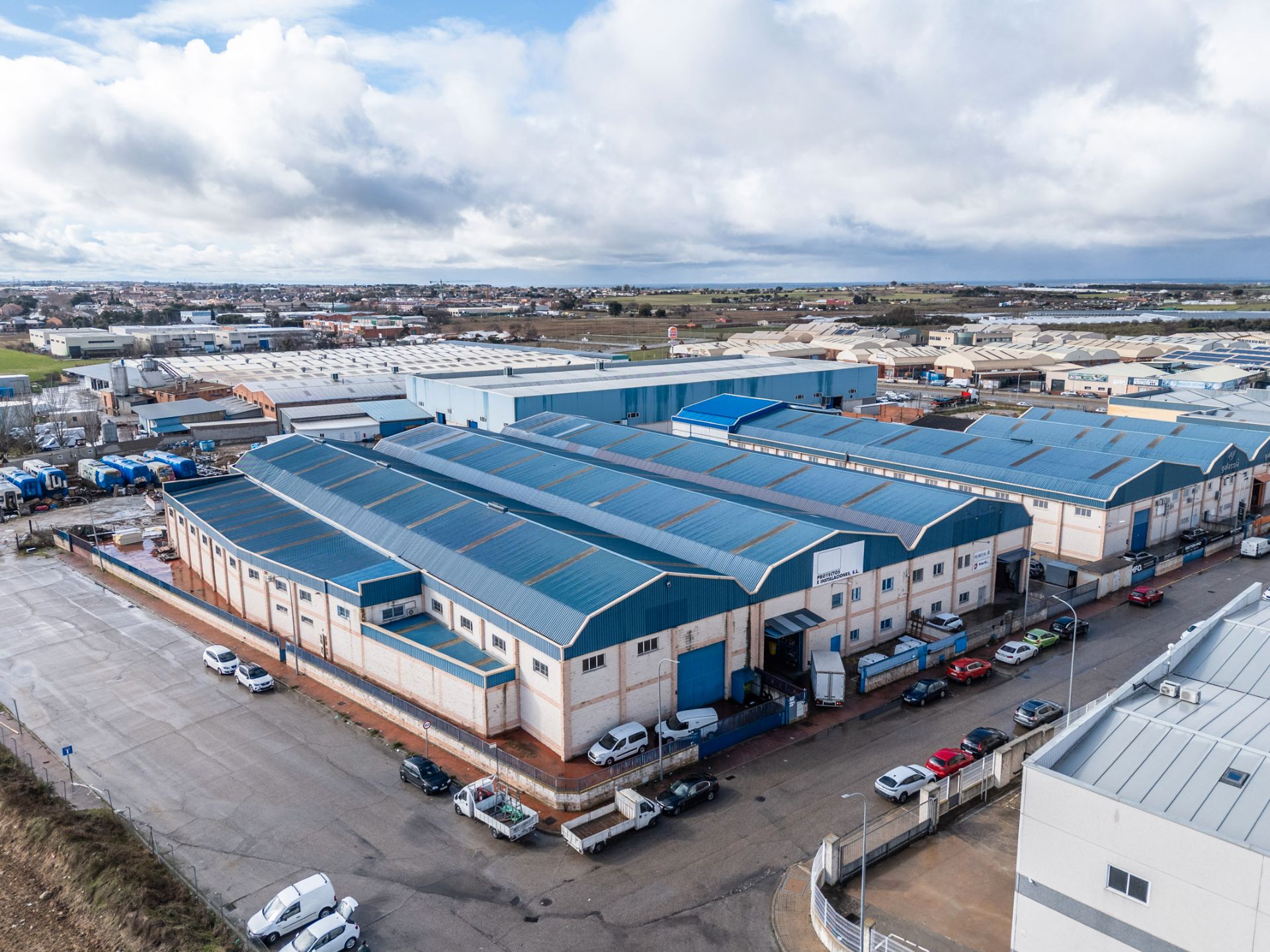 Exterior view of Industrial buildings for sale in Griñón
