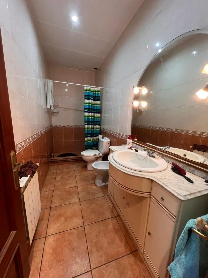 Bathroom of Houses for sale in Argentona  with Heating, Private garden and Furnished