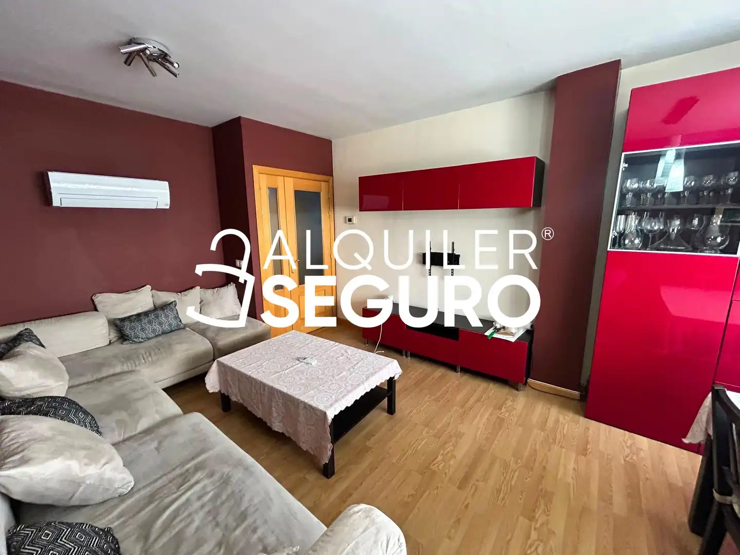 Living room of Flat for rent in Rivas-Vaciamadrid  with Air Conditioner, Heating and Storage room