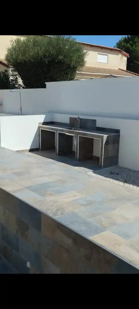 Terraza de Casa o chalet en venta en Jacarilla con Jardín privado, Piscina y Amueblado