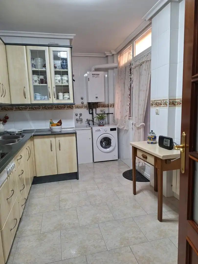 Kitchen of Flat for sale in Linares  with Air Conditioner, Heating and Storage room