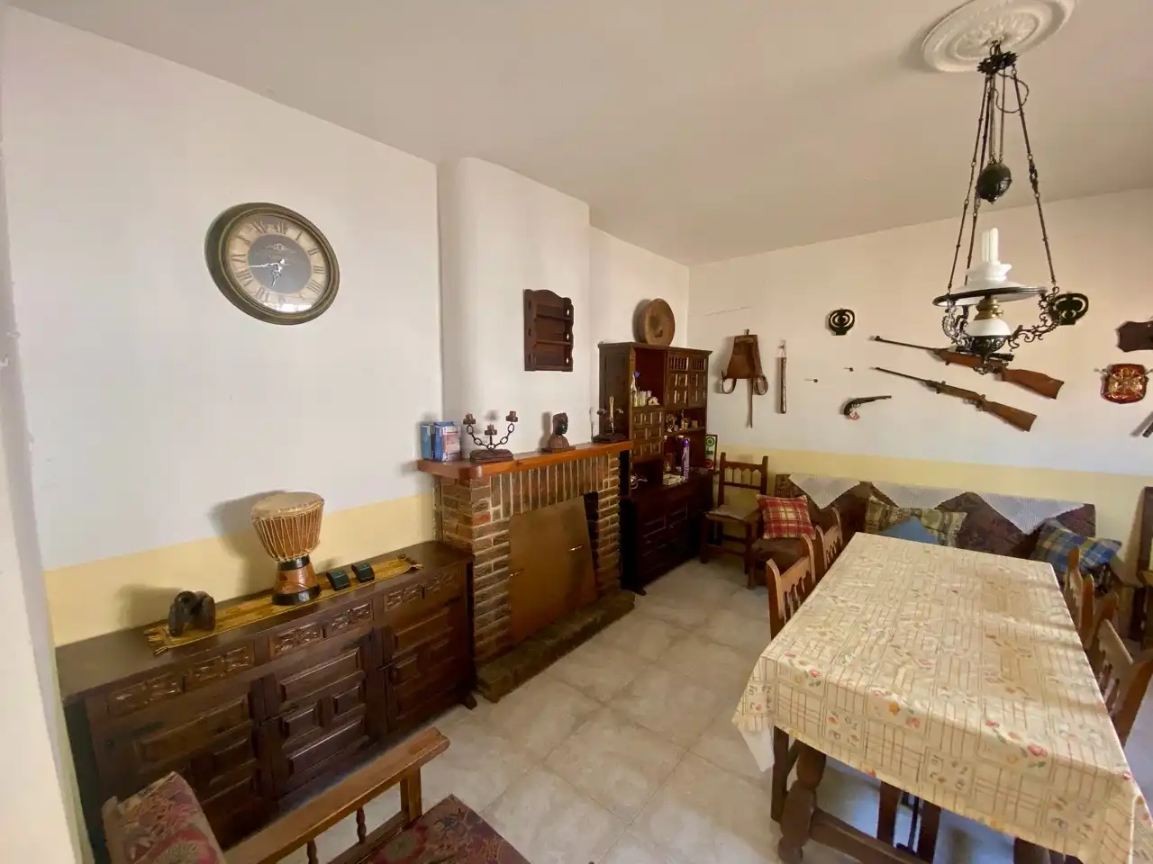 Dining room of Houses for sale in Malagón  with Air Conditioner, Heating and Terrace
