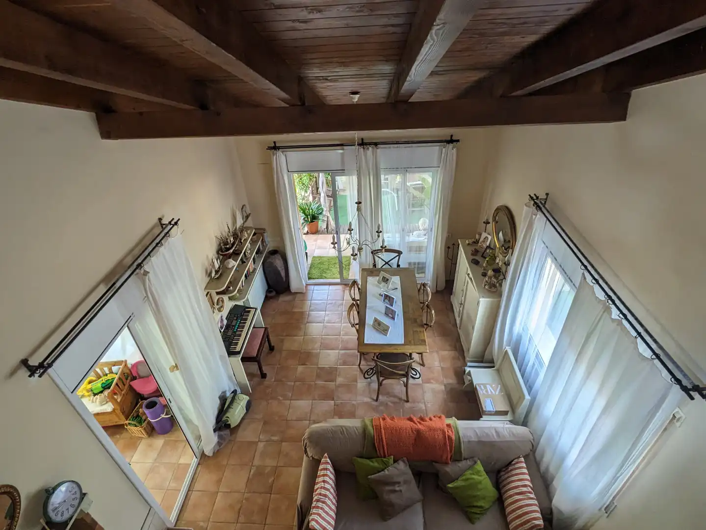 Wohnzimmer von Haus oder Chalet zum Verkauf in La Pobla de Montornès   mit Heizung, Privatgarten und Terrasse