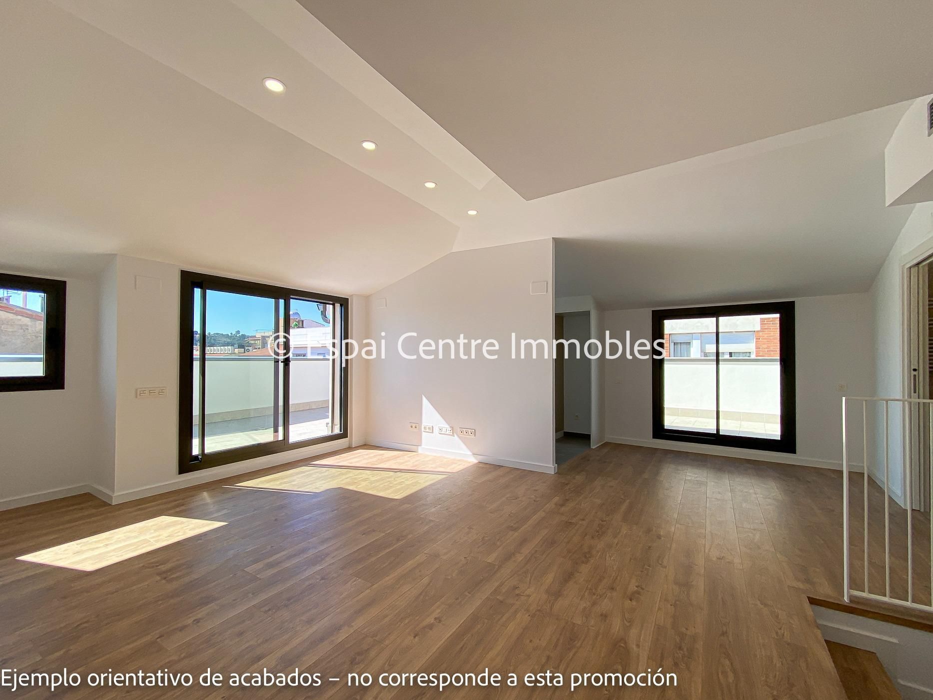 Exterior view of Attic for sale in Terrassa  with Air Conditioner, Heating and Parquet flooring