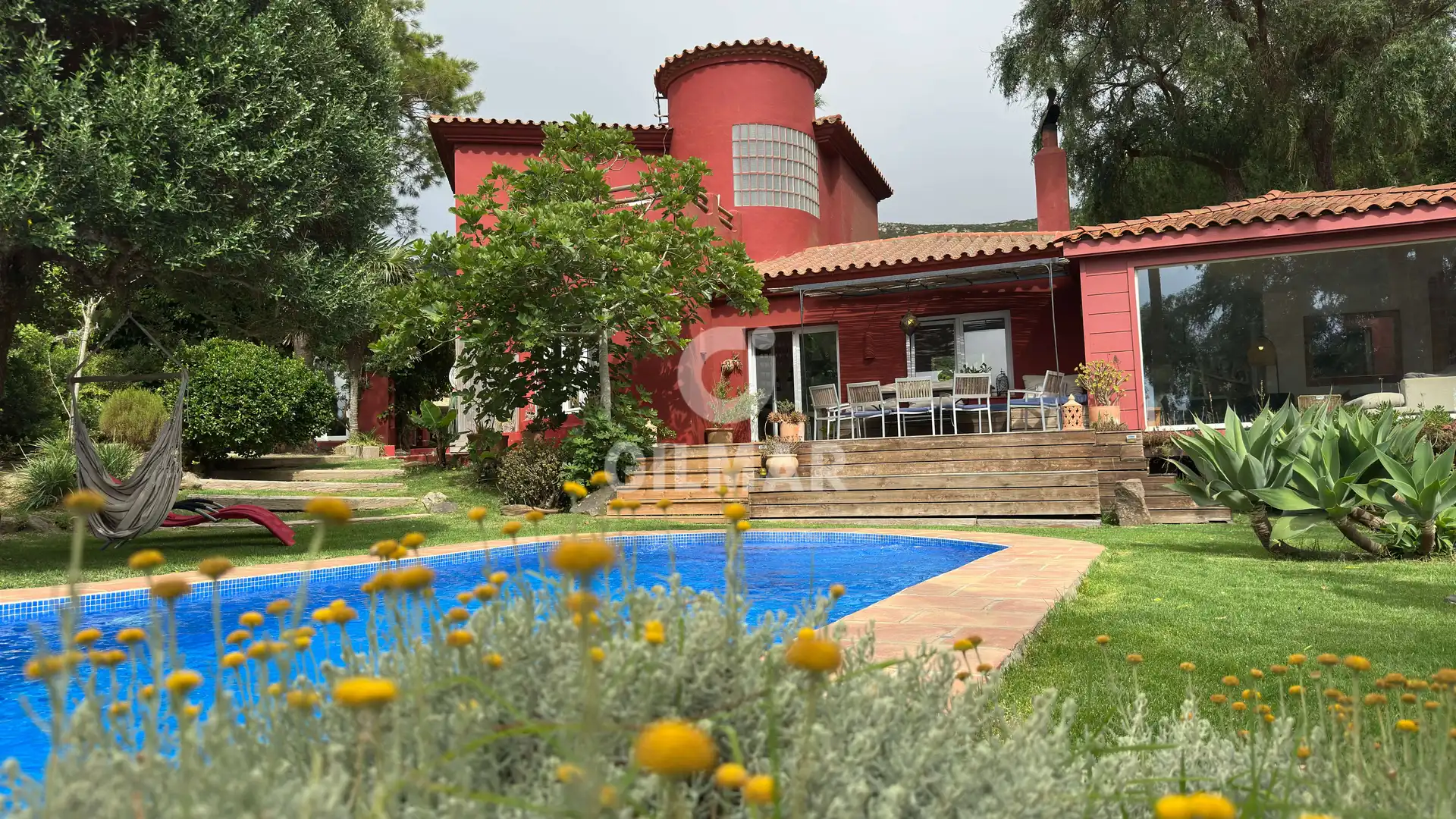 Jardín de Casa o chalet en venta en Tarifa con Calefacción, Jardín privado y Piscina