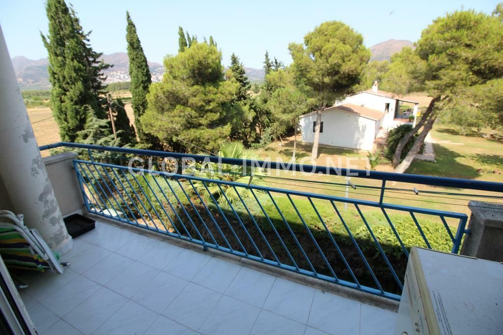 Garden of Apartment for sale in Roses  with Terrace and Furnished