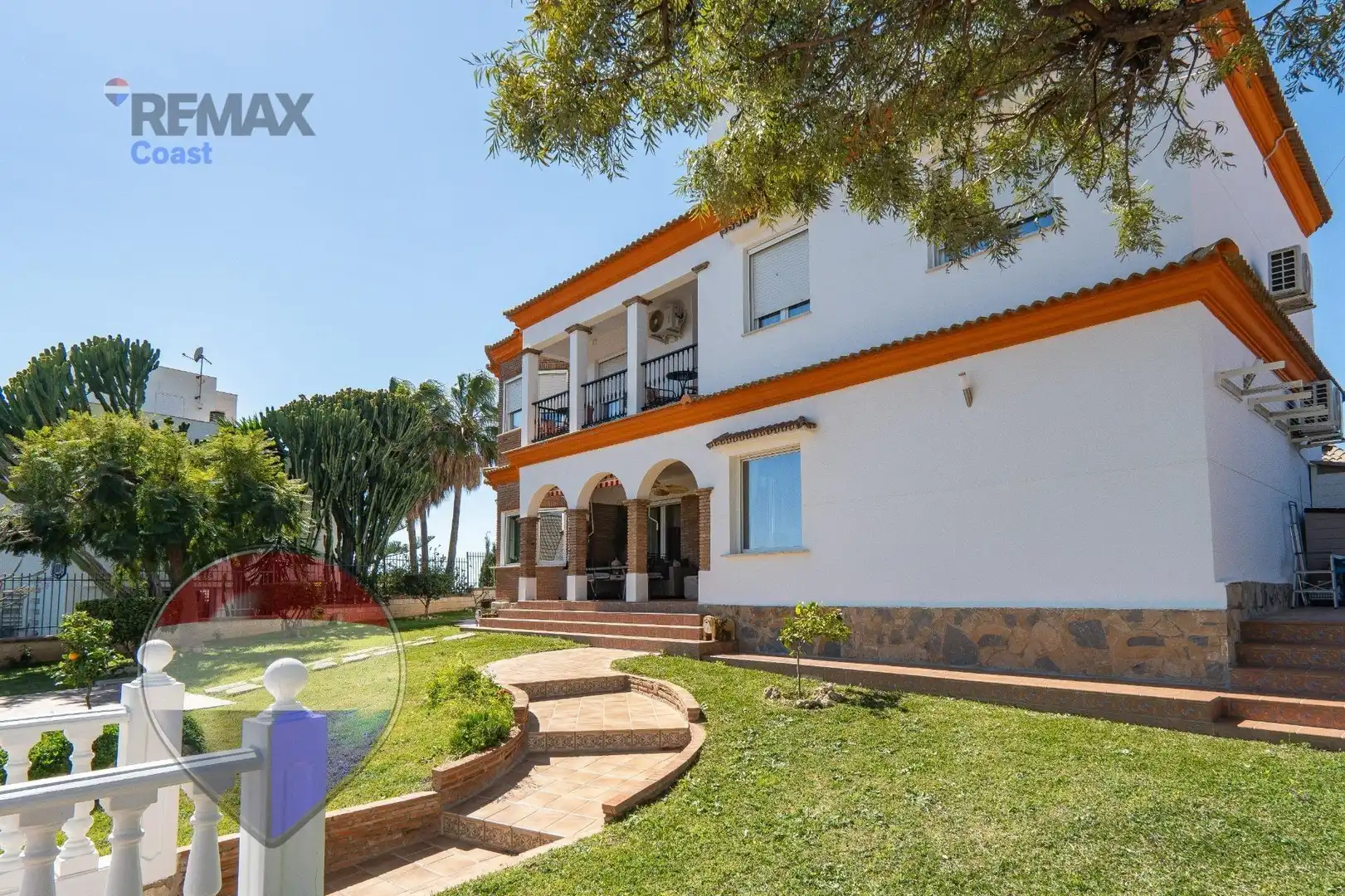 Jardín de Casa o chalet en venta en Rincón de la Victoria con Aire acondicionado, Calefacción y Jardín privado