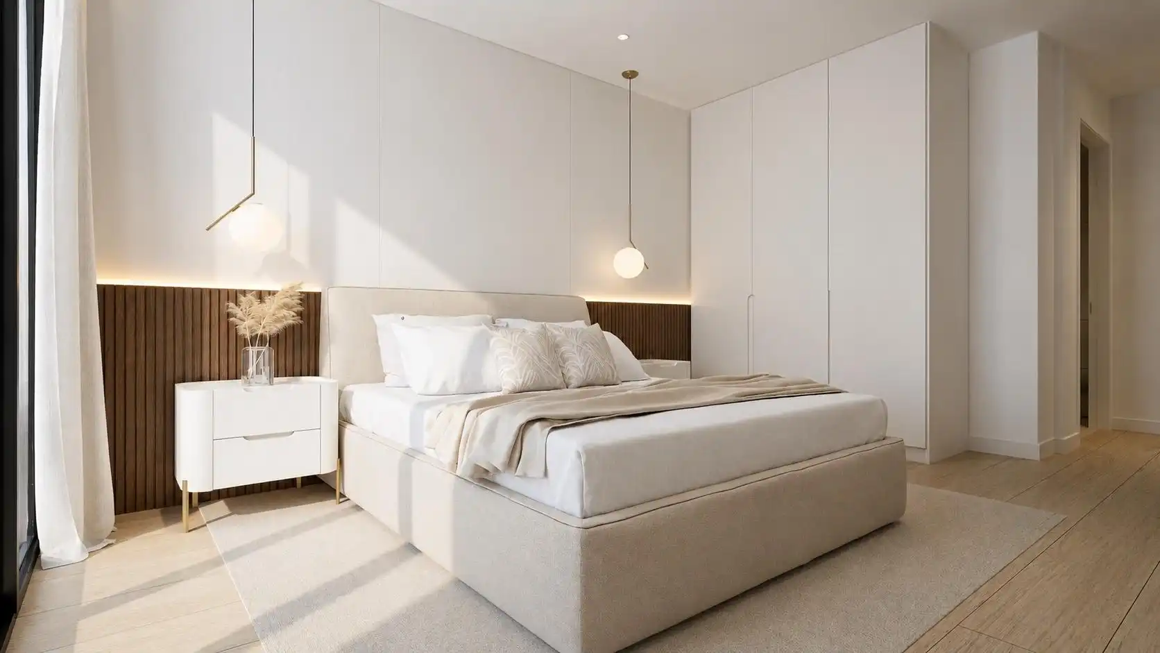 Bedroom of Flat for sale in Tordera  with Air Conditioner and Heating