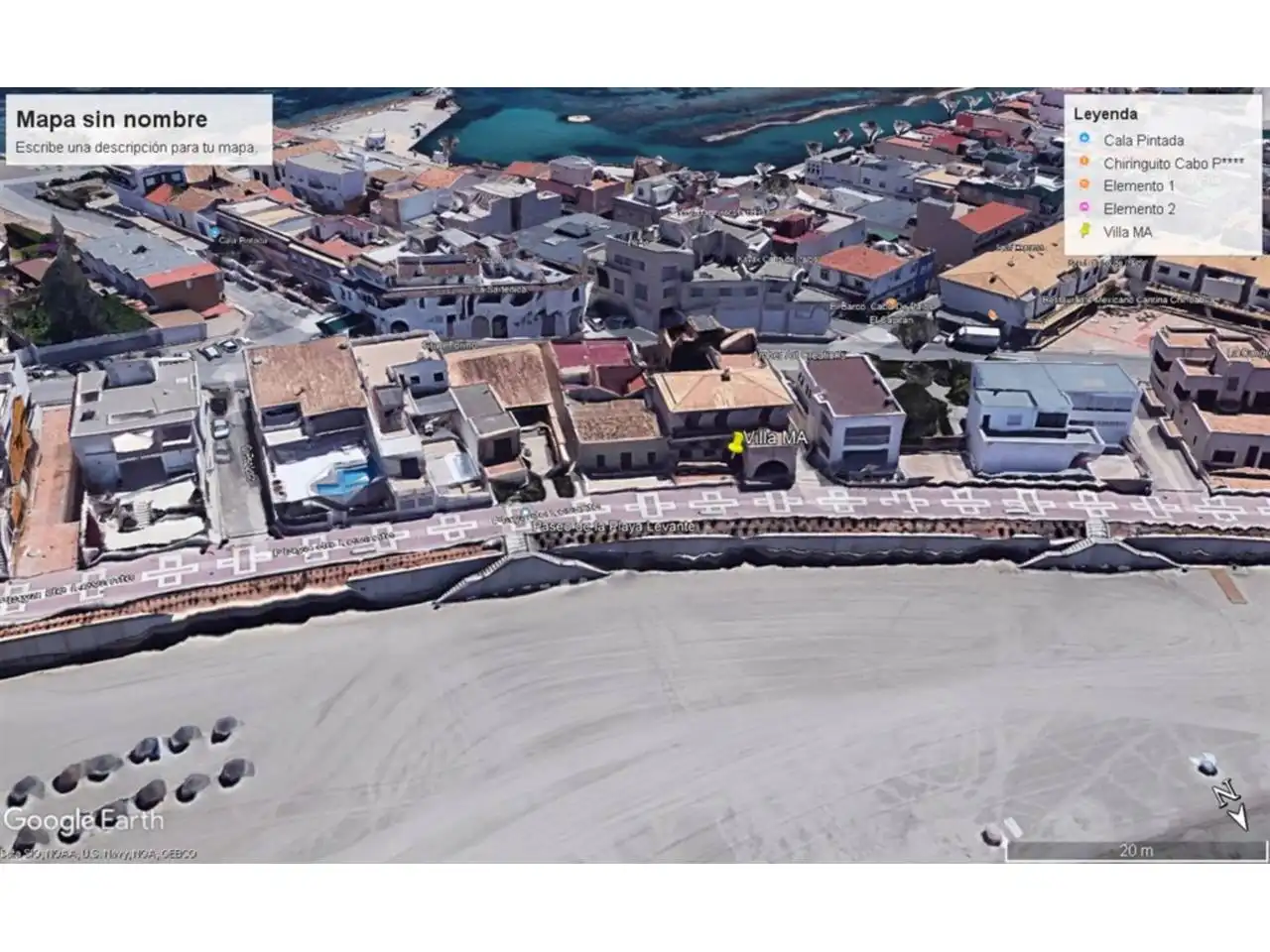 Vista exterior de Casa o chalet en venta en Cartagena con Aire acondicionado, Terraza y Amueblado