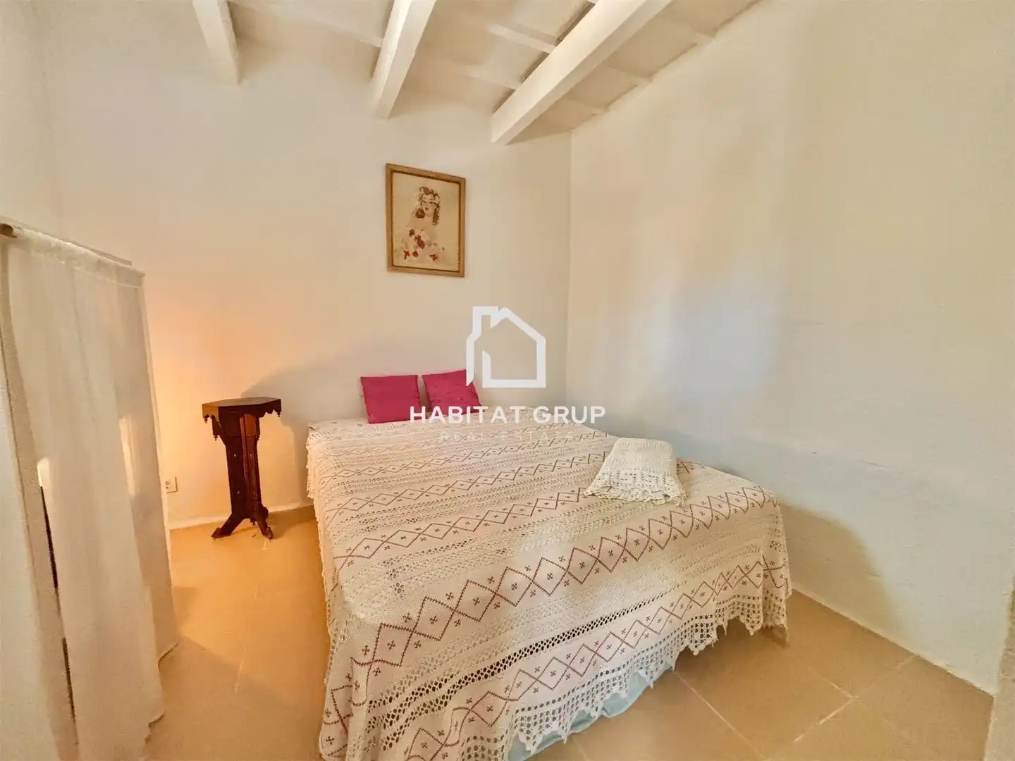 Schlafzimmer von Haus oder Chalet zum Verkauf in Sant Lluís mit Klimaanlage, Heizung und Privatgarten