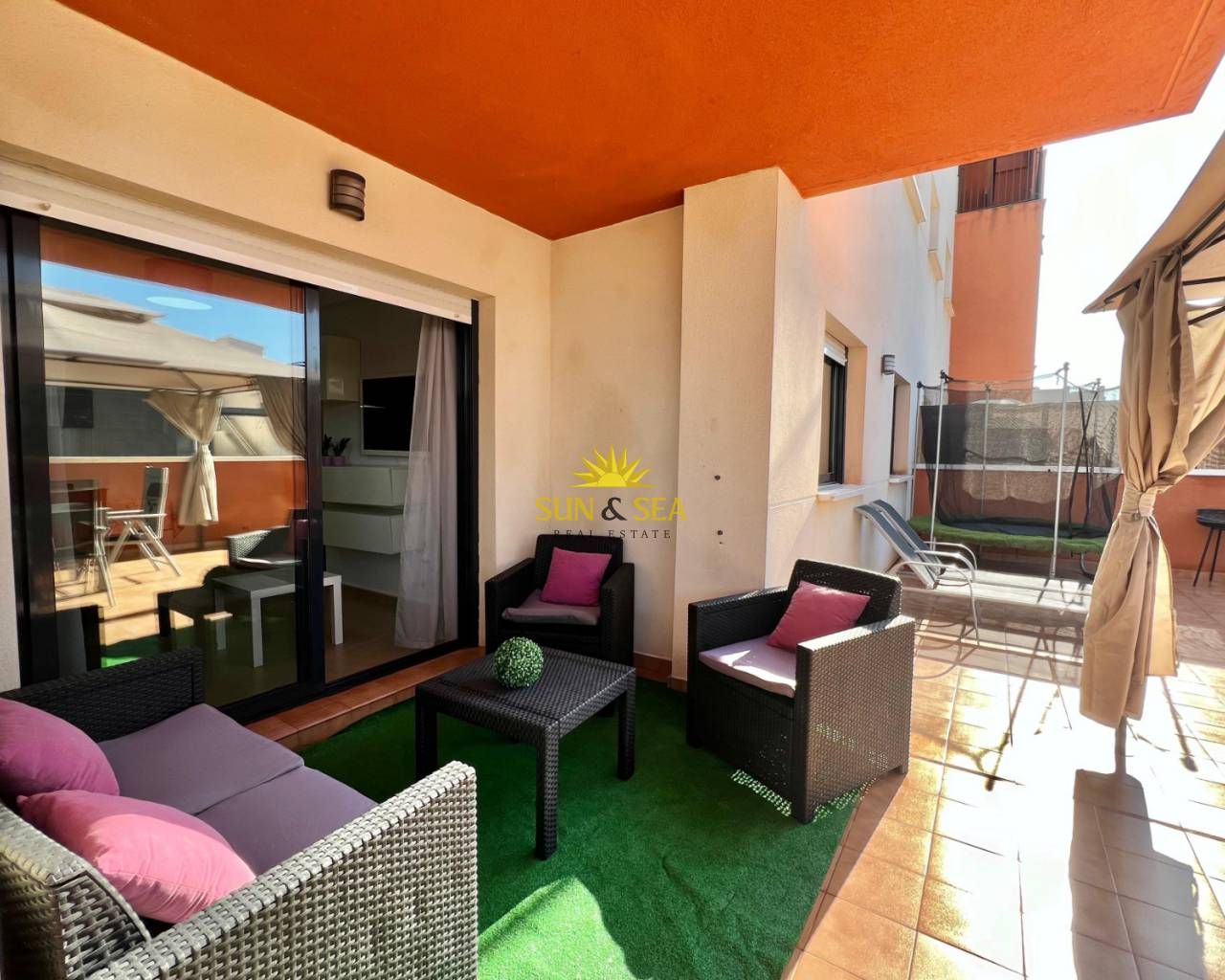 Terrassa de Apartament de lloguer en Orihuela amb Aire condicionat, Calefacció i Terrassa