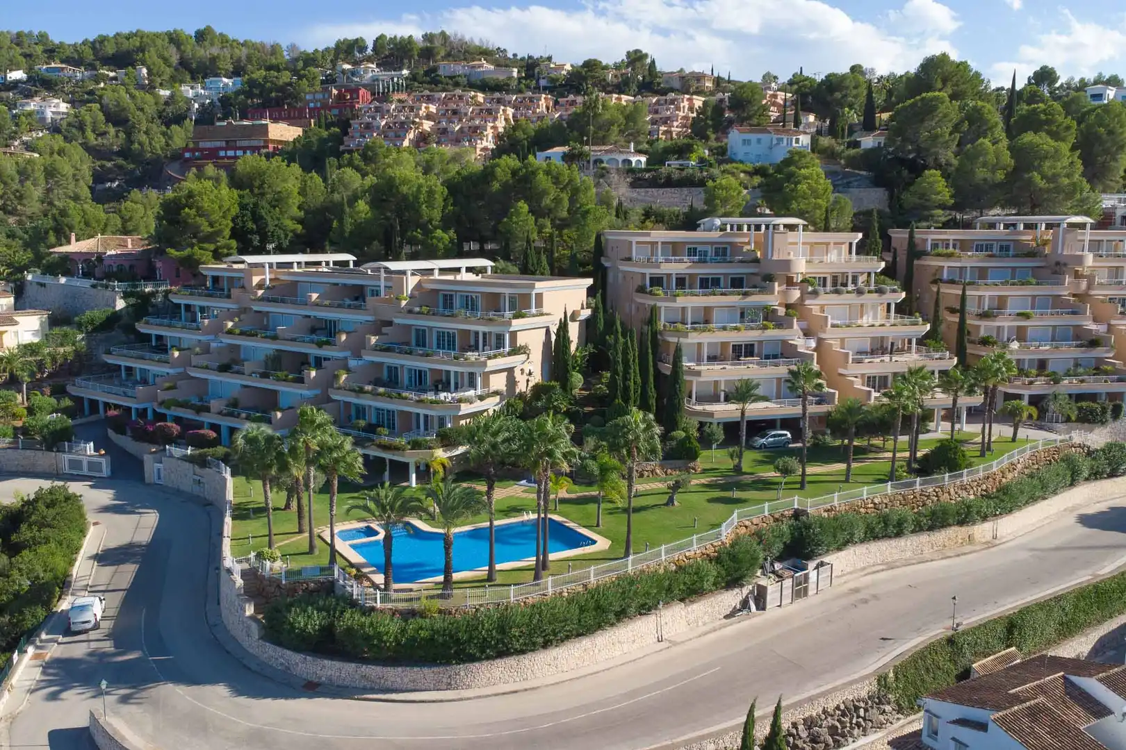 Vista exterior de Apartament en venda en Pedreguer amb Terrassa i Jacuzzi
