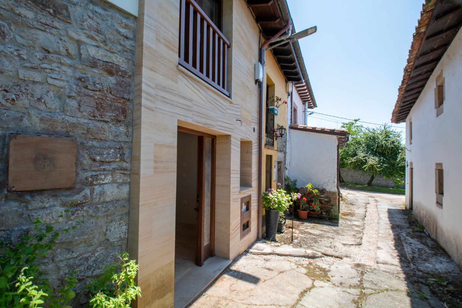 Exterior view of Single-family semi-detached for sale in Villaviciosa