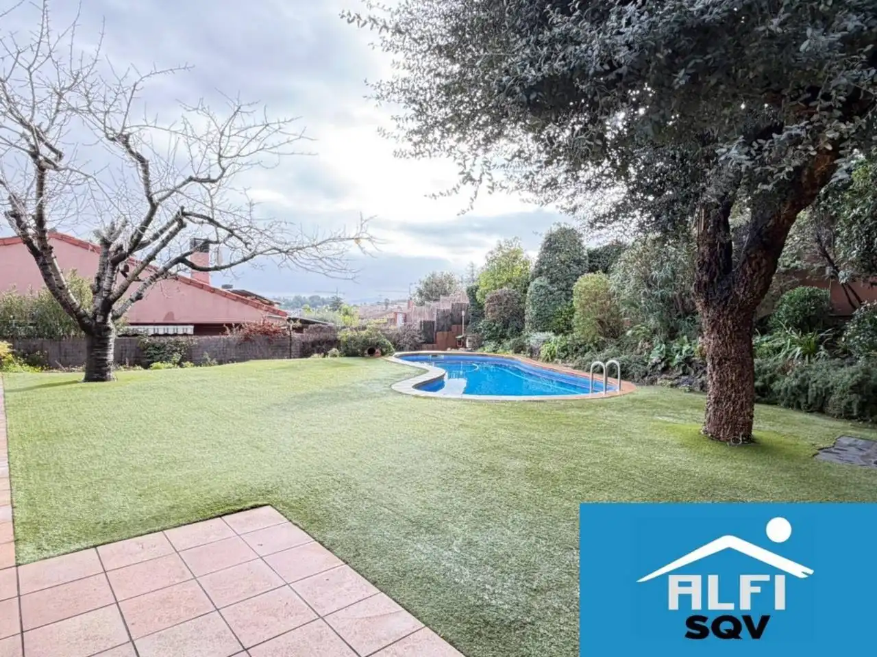 Garden of Houses for sale in Sant Quirze del Vallès  with Air Conditioner, Heating and Private garden