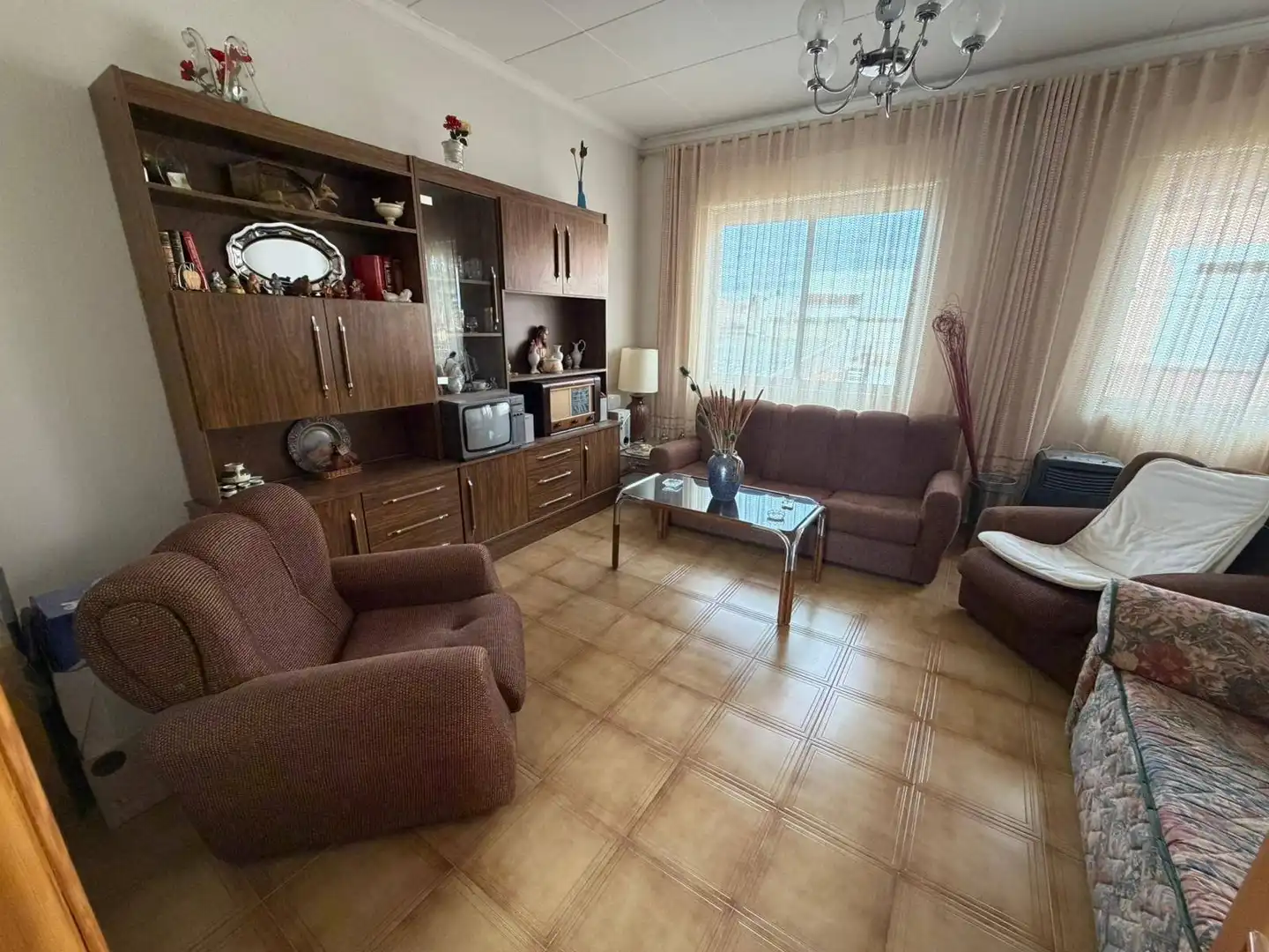 Living room of Houses for sale in La Guardia  with Heating, Furnished and Alarm