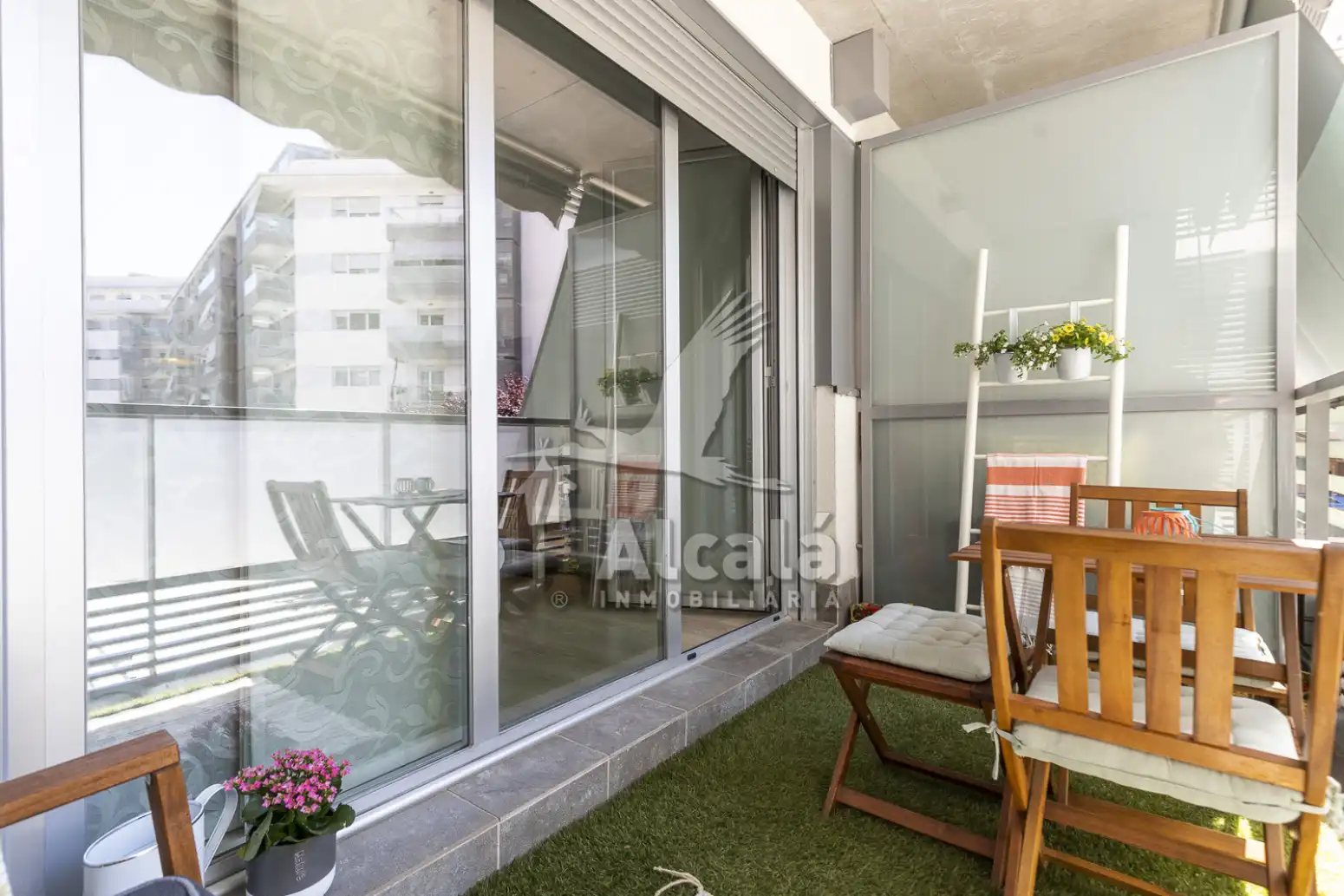 Terrasse von Wohnung zum Verkauf in Alcalá de Henares mit Klimaanlage, Heizung und Terrasse