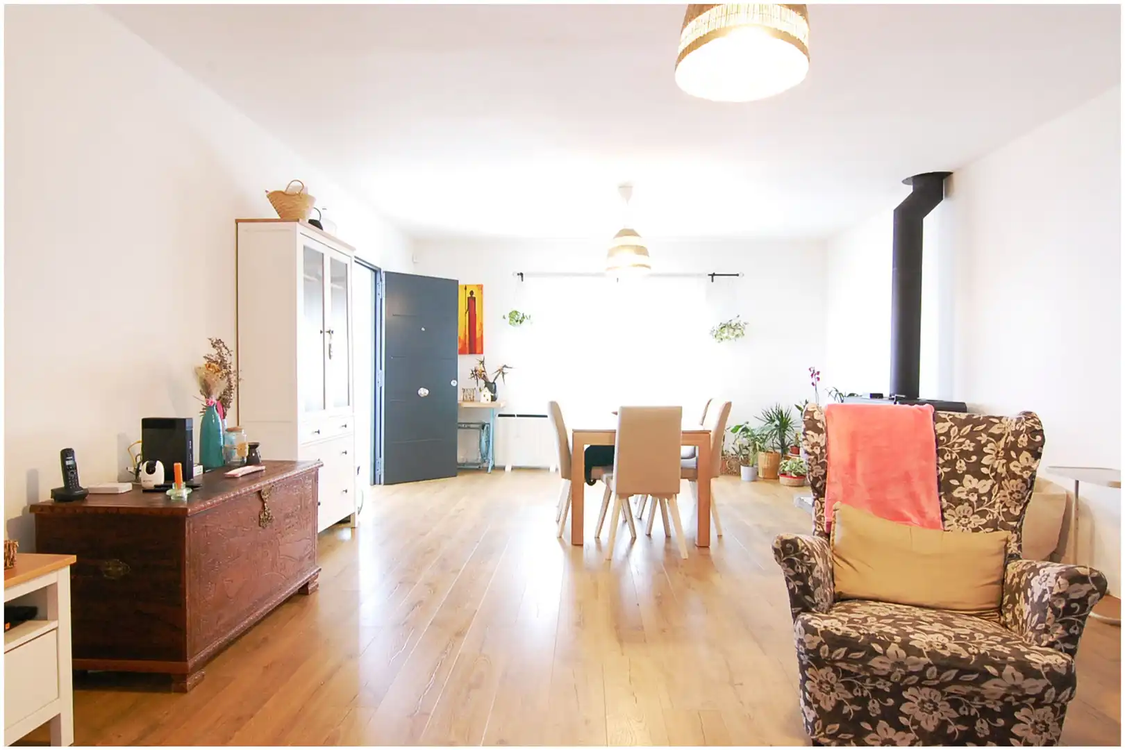 Sala d'estar de Casa o xalet en venda en El Rosario amb Calefacció, Jardí privat i Terrassa