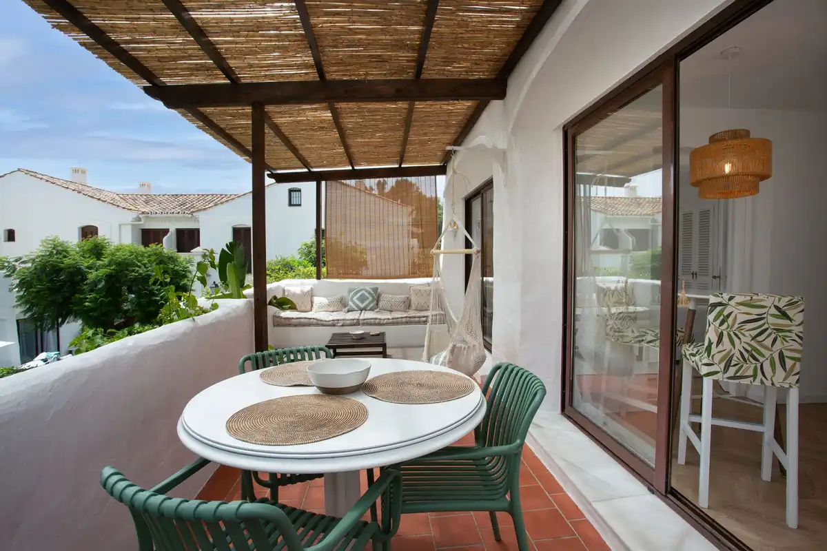 Terrace of Flat for sale in Estepona  with Air Conditioner, Terrace and Community pool