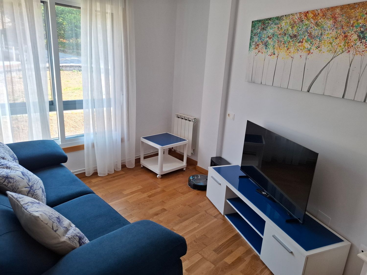 Living room of Flat for sale in A Cañiza    with Heating and Storage room