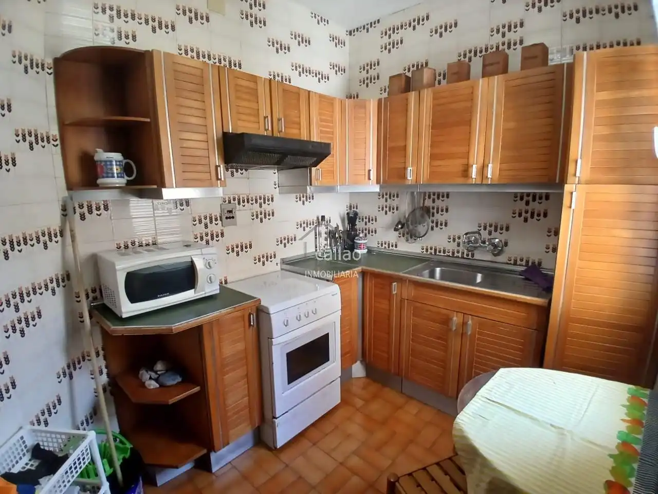 Cocina de Piso de alquiler en Ferrol con Calefacción y Amueblado