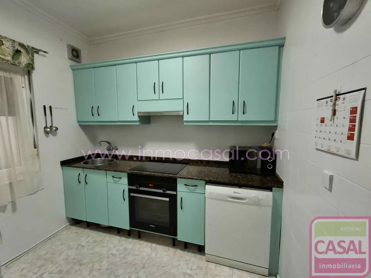 Kitchen of Flat for sale in Avilés  with Heating and Terrace