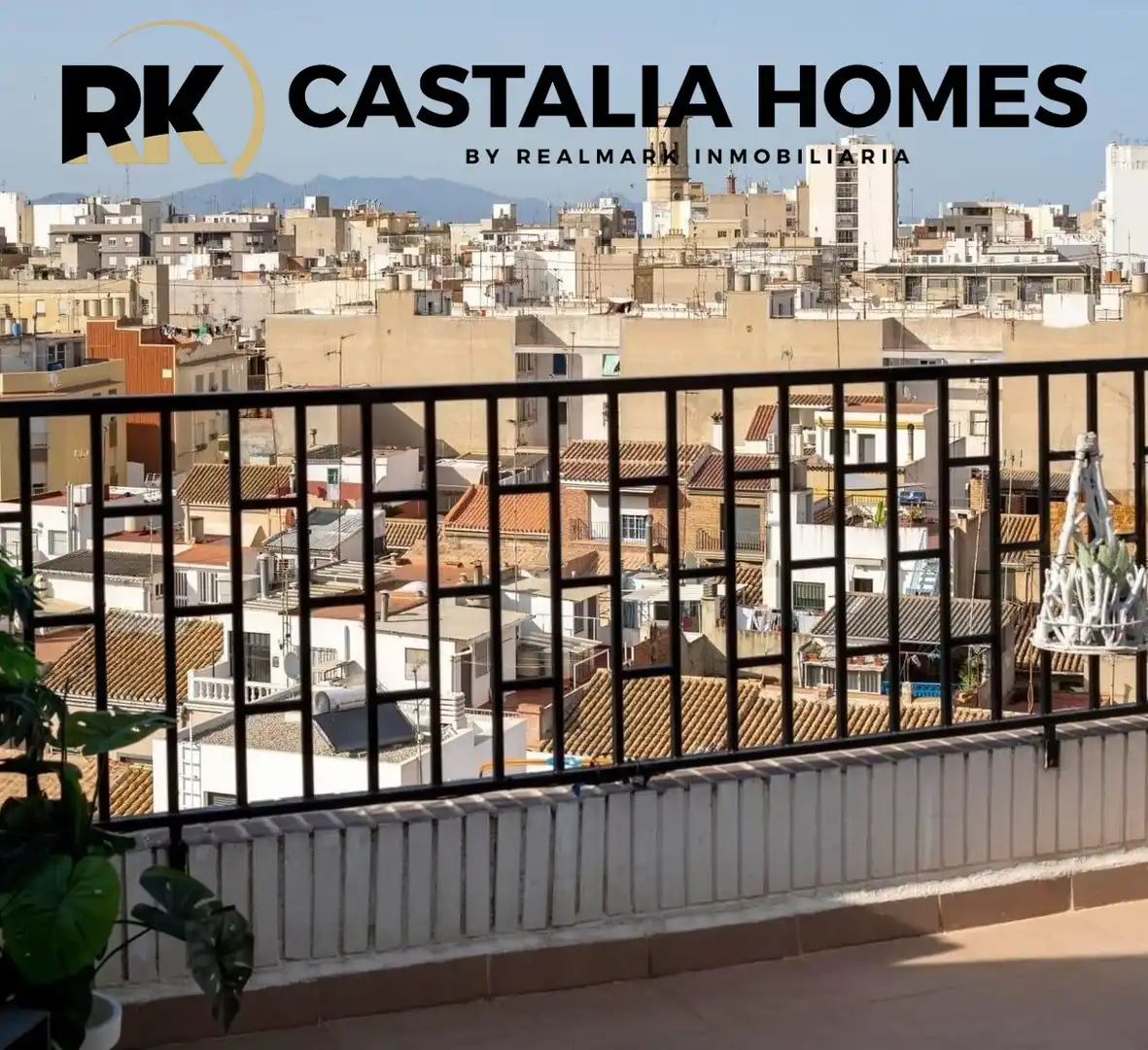 Terraza de Ático en venta en Burriana / Borriana con Calefacción, Terraza y Horno